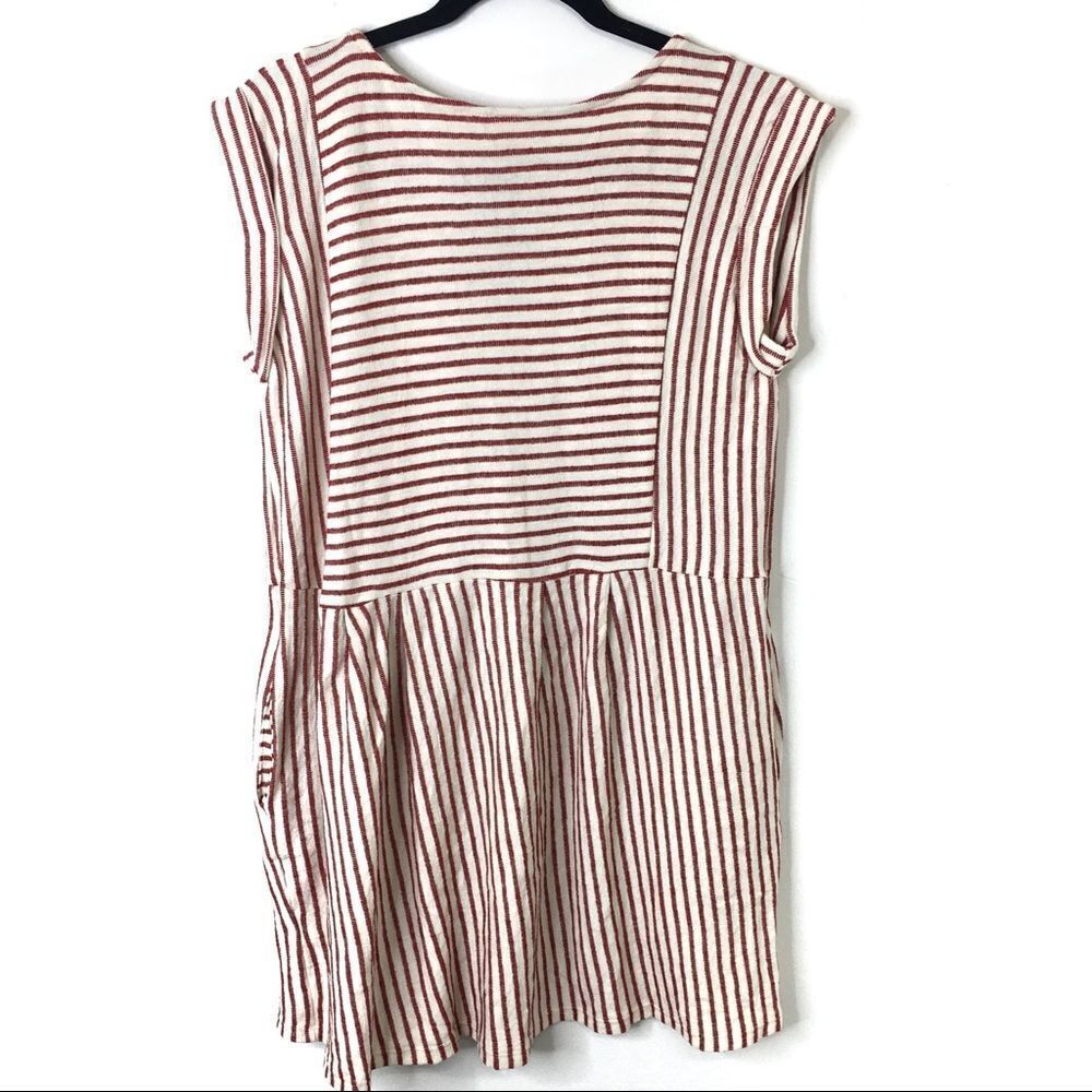 By Together Womens Small Boho Floral Babydoll Tunic Top Romantic Cap Sleeve - Picture 5 of 7